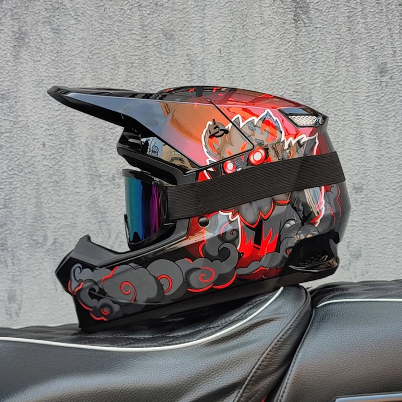 ORZ high-quality Motorcycle Helmet Off-road Helmet Bike Downhill AM DH Cross Helmet Capacete Motocross Casco