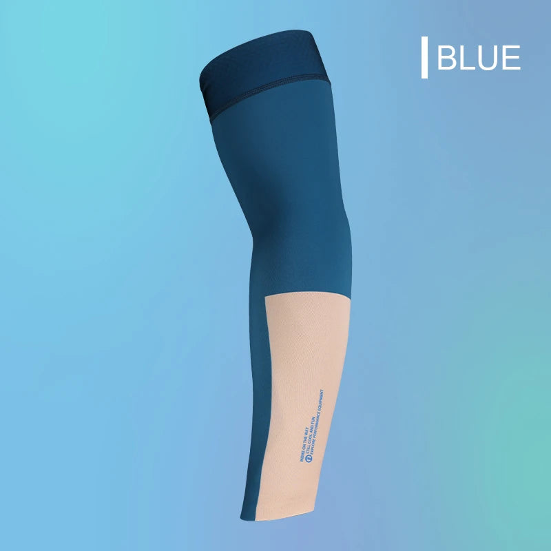 INBIKE Arm Cycling Sleeves Man Bicycle Riding UV Protection Sleeves Sunscreen Arm Cover Ice Silk Arm Cover Bicycle Accessories