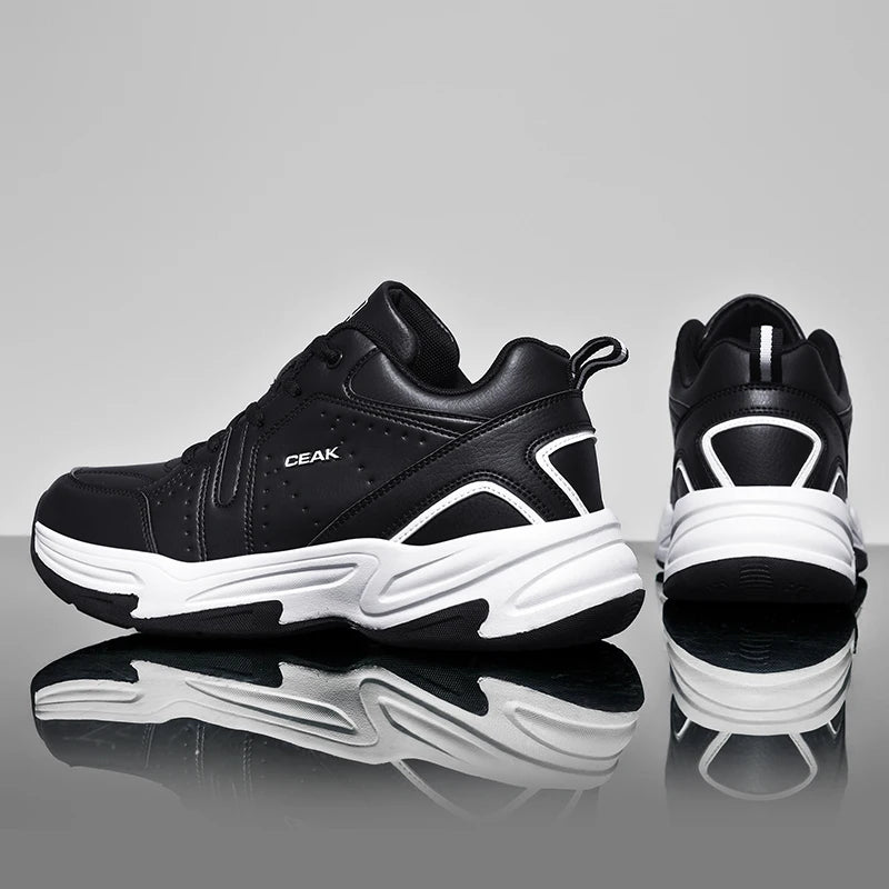 Men's Plus Size Light Casual Sneakers Four Seasons New Soft Sole Non-Slip Outdoor Breathable Running Shoes Students Sports Shoes