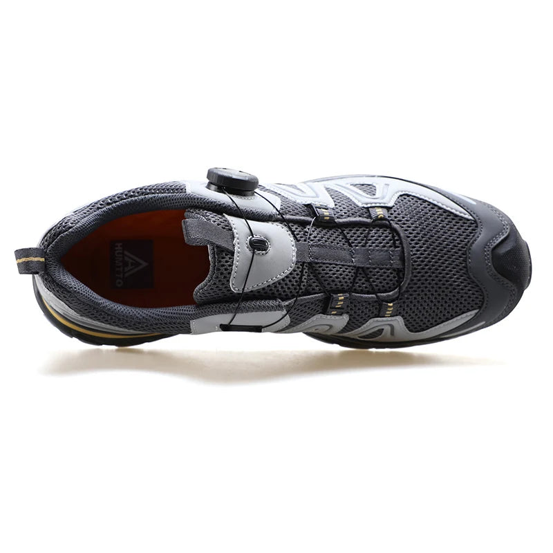 HUMTTO Lightweight Hiking Shoes for Men Breathable Outdoor Men's Sports Shoe Shock-absorbing Trekking Boots Anti Slip Sneakers