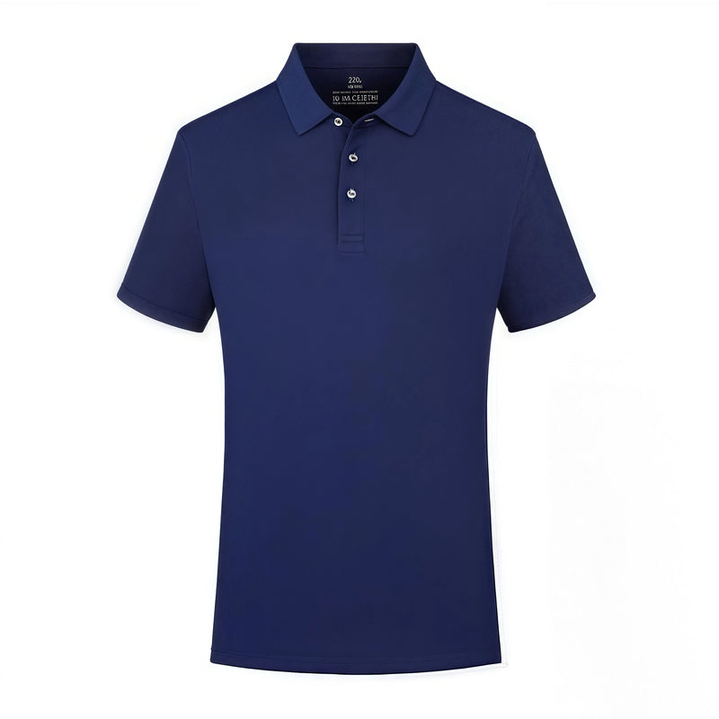 2026 Summer Work Uniform  Logo Printed Company Team Culture Polo Shirt 5A Antibacterial mulberry silk cool POLO shirt