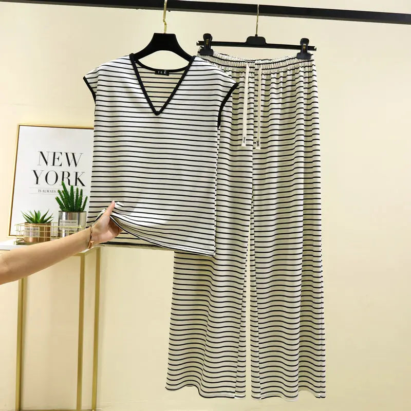 ឈុតគេង Pijama Feminina ម៉ូដសម្រាប់នារី អាវដៃវែង ខោ ឈុតសម្រាប់រដូវក្តៅ ឈុតគេងសម្រាប់ស្លៀកនៅផ្ទះ ស្លៀកពេលយប់ ស្រី