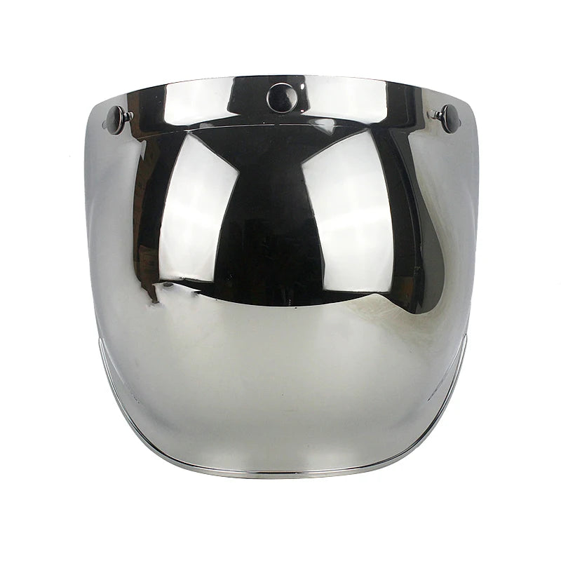Motorcycle helmet sun shield / 3/4 motorcycle helmet lens bubble sun visor / retro helmet lens windshield / 12 colors optional