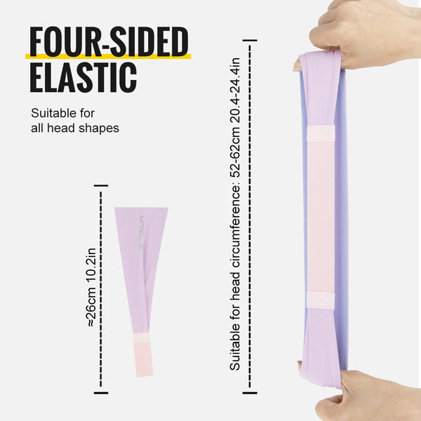 WRELS Outdoor Sports Headband Fitness Hair Bands Man Woman Hair Wrap Brace Elastic Cycling Yoga Running Exercising Sweatband
