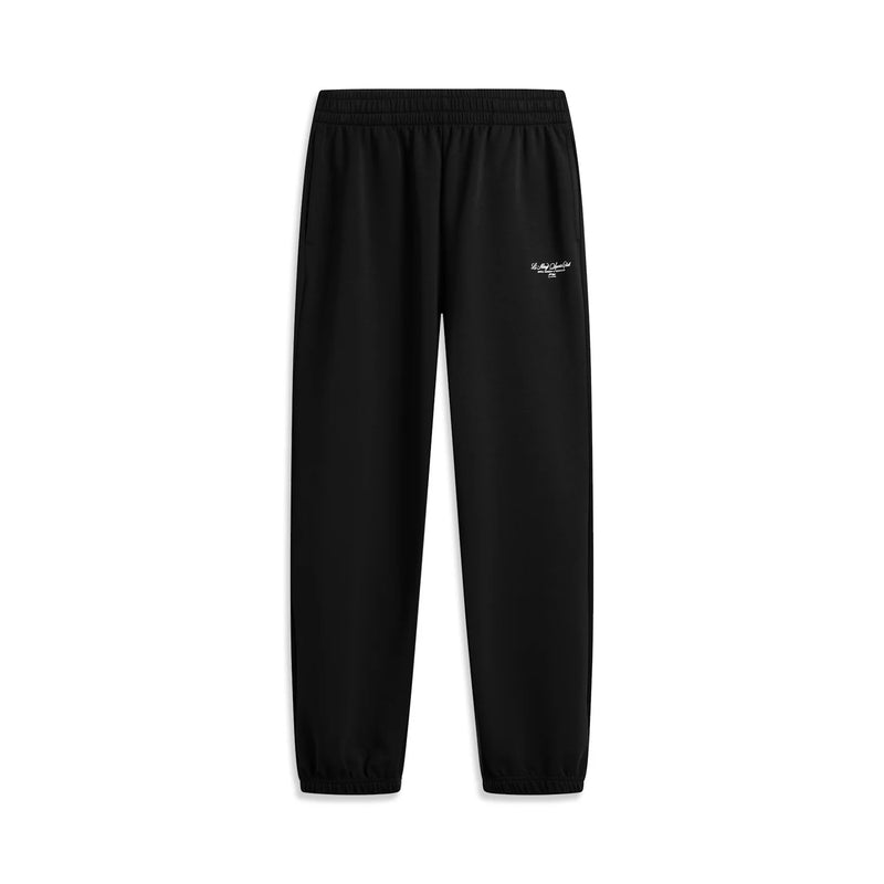 ខោកីឡាសម្រាប់នារី Li-Ning ងាយស្រួលដកដង្ហើម មានផាសុកភាព ចង្កេះអាចលៃតម្រូវបាន ខោស្វិតទាន់សម័យសម្រាប់លំហែកាយ AKLVA34