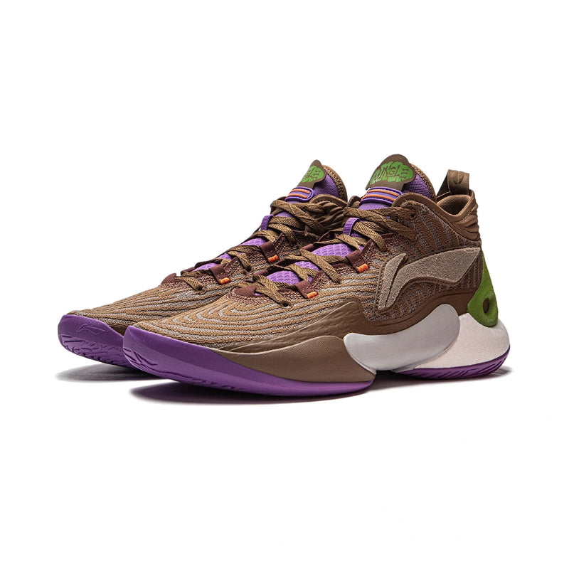 Li-Ning Men's YUSHUAI XVIII Professional Basketball Shoes BOOM Cushion LiNing Sports Competition Shoes Sneakers ABAU087