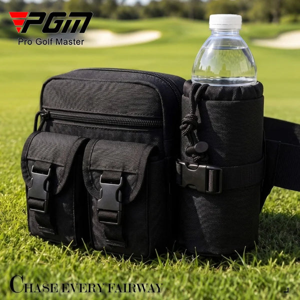 PGM Golf Ultra Light Waist Bag with Large Capacity Anti Splashing Water Course Storage Backpack SOB027