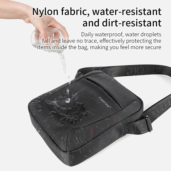 Tigernu Shoulder Bags For Men Business Messenger Bag 10inch Ipad Bags Male Crossbody Bags Handbag Casual Travel Bags Sling Pack