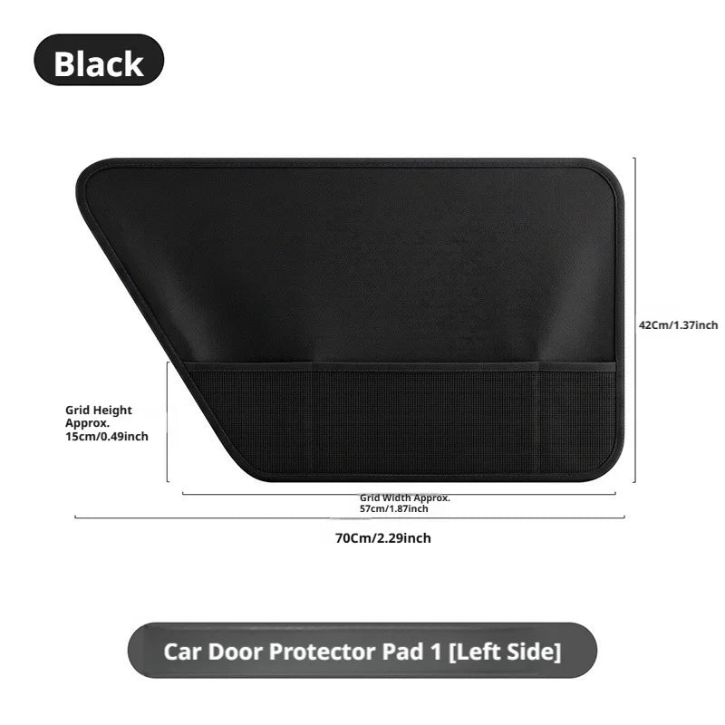 SEAMETAL Pet Car Door Guard Waterproof Scratch Protection Mat Mesh Organizer Interior Panel Cover