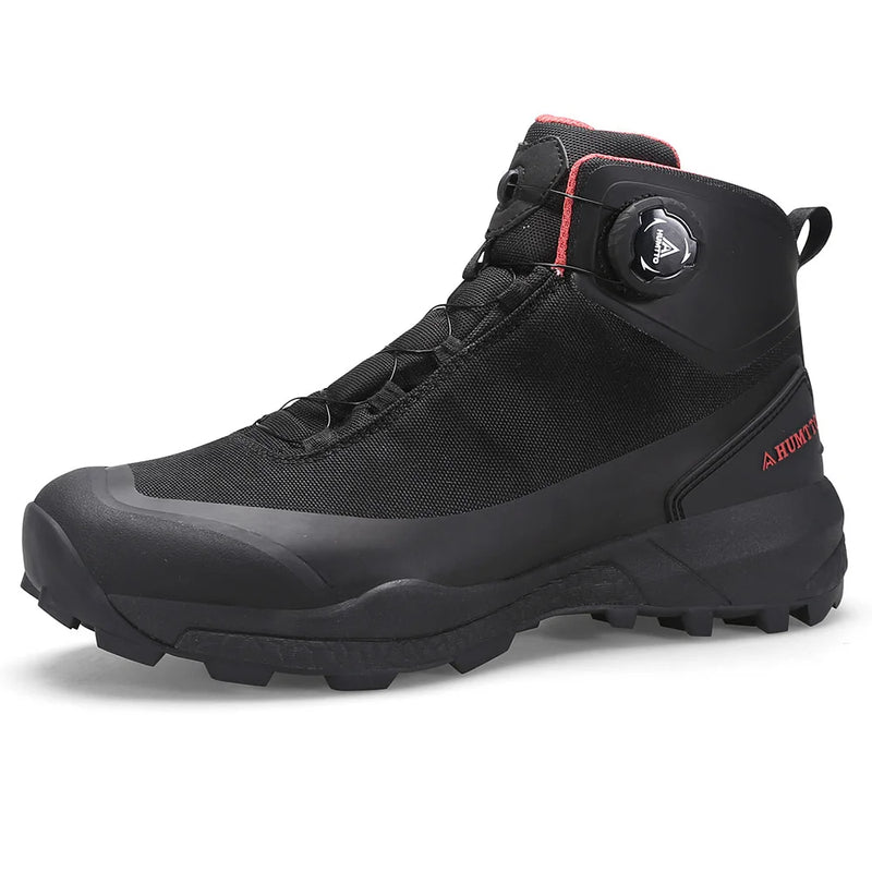HUMTTO Trekking Boots for Woman Winter Womens Hiking Shoes Breathable Designer Climbing Shoes Anti-slip Leather Outdoor Sneakers