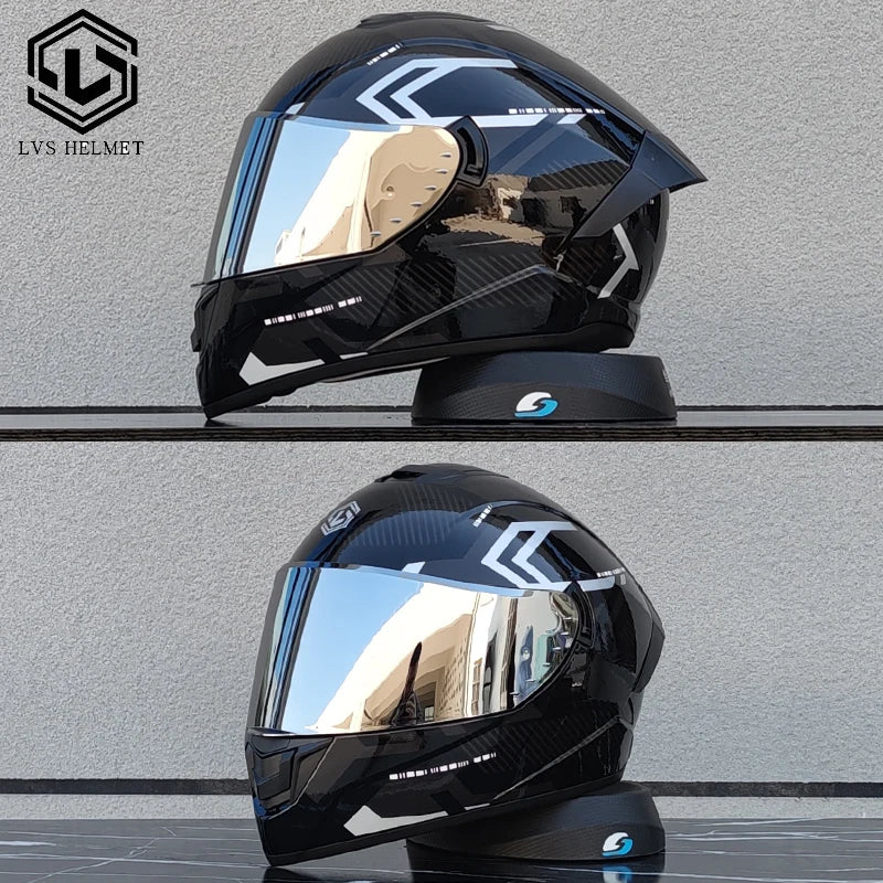 Motorcycle Helmets for Men and Women Wear Double Lens Locomotive Helmets Cascos Para Capacete Da Motocicleta