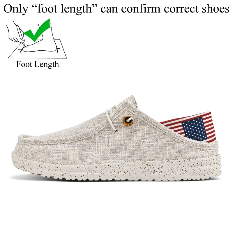 Big Size 47 48 Casual Canvas Shoes Men Lightweight Soft Comfortable Slip-On Canvas Shoes Dropshipping