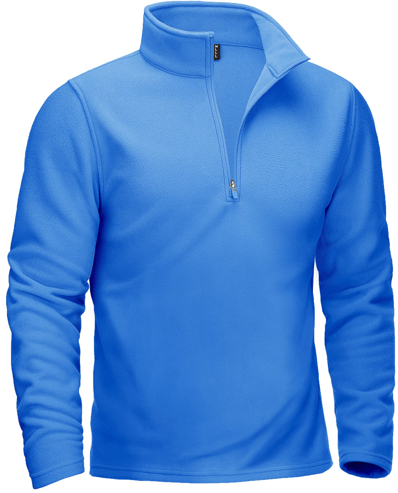 TACVASEN Turtleneck Fleece Sweatshirts Thermal Quarter-Zip Lightweight Pullovers Casual Warm Breathable Hiking Golf Sweaters