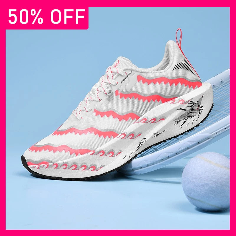 Unisex Sports Shoes Breathable Mesh Comfort Outdoor Running Anti Slip Shock-absorbing Soft Sole New Professional Training Shoes