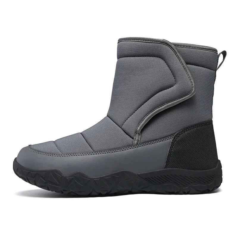 Plus Big Size 50 51 52 53 Winter Wide Toe Box Snow Boots Insulated Boots Warm Fleece Lined Anti-Slip Outdoor Cold Weather Boots