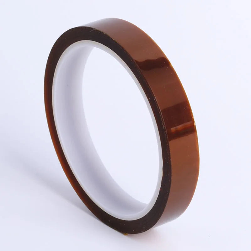 DIVEDEER 3D Printer Parts High Temperature Resistant Heat BGA Kapton Polyimide Insulating Thermal Insulation Adhesive Tape