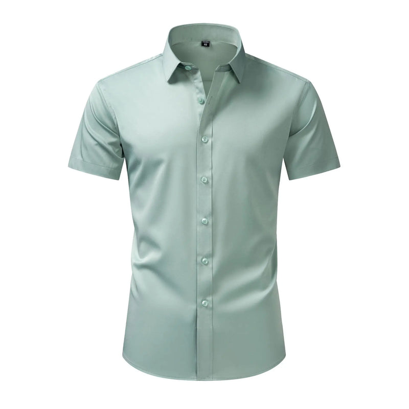 Deep Purple Men's Dress Shirt, Perfect for Weddings, Parties, Business Events, and Performances. White,Black,Blue,Red,Gray,Pink.