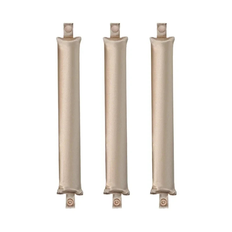 Hatless curling iron; heatless curling rod; night soft curls, heatless curling tube, satin curling rod head，Lady's hair curlers