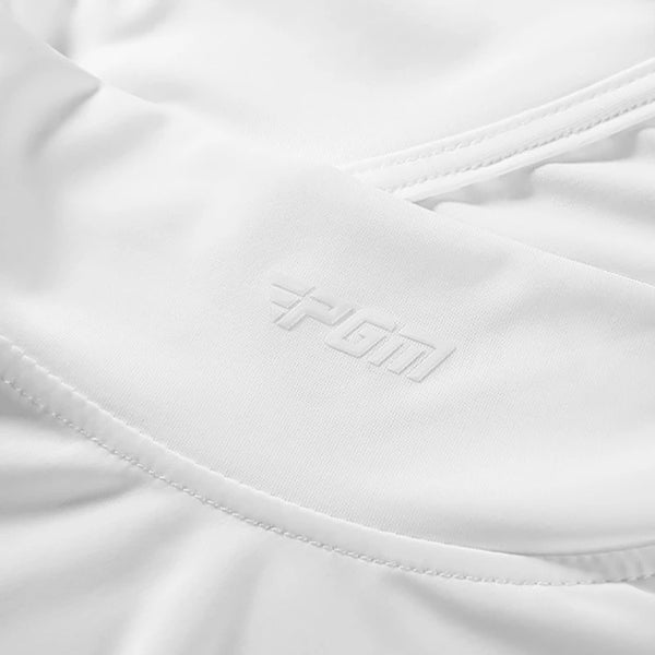 PGM Golf Men's Sunscreen Shirts Ice Silk Long Sleeve UV Protection Cool Breathable High Elastic Sports Training Clothing YF488
