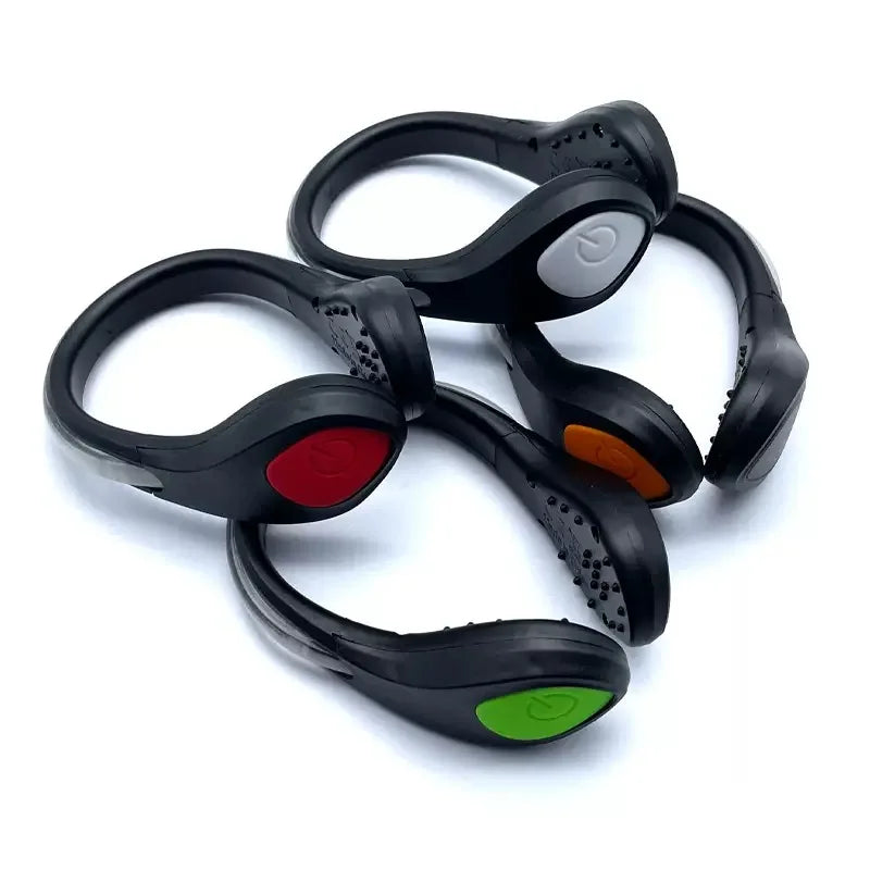 Mini U Shape LED Shoe Clip Light Luminous Flashing Warning Light for Night Running Cycling Street Dance Outdoor Sports Safety