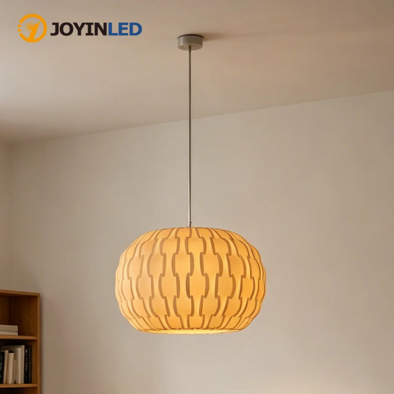 JOYINLED ចង្កៀងព្យួរបែបទំនើប DIY ផ្គុំរូប គម្របចង្កៀងព្យួរពណ៌ស ៤០ សង់ទីម៉ែត្រ ព្យួរចង្កៀងព្យួរ គ្រឿងបំភ្លឺព្យួរ