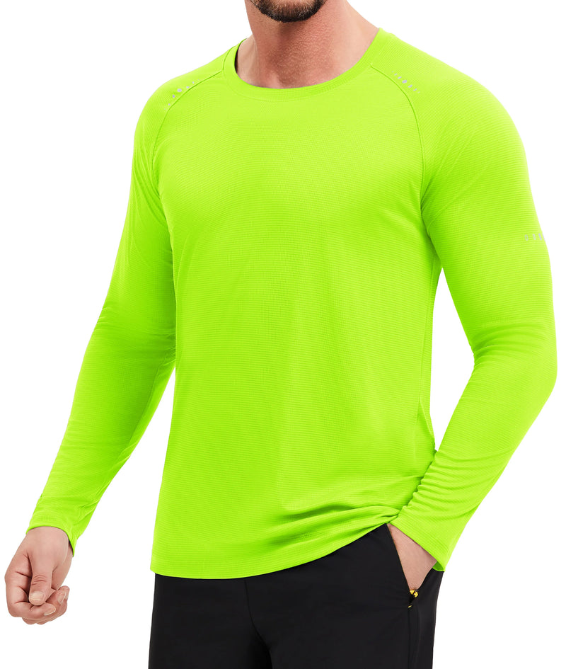 TACVASEN Men's Lightweight Shirts UPF 50+ Sun Protection UV Shirt Dry Fit T-Shirts for Hiking Running Athletic Gym Swim Tee Tops