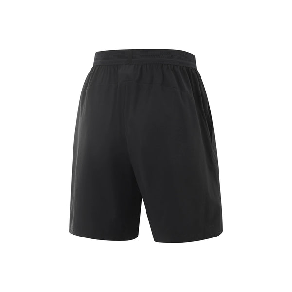 ខោខ្លីហ្វឹកហាត់បុរស Li-Ning កម្រិត AT DRY FREEZE 87.3% ប៉ូលីអាមីត 12.7% អេឡាស្តង់ ទំហំធម្មតា ខោកីឡា LiNing ដែលមានខ្យល់ចេញចូលបាន AKSV121