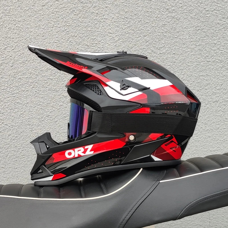 DOT approves universal off-road motorcycle helmets for adults, teenagers, and children, mountain bike downhill cross helmets