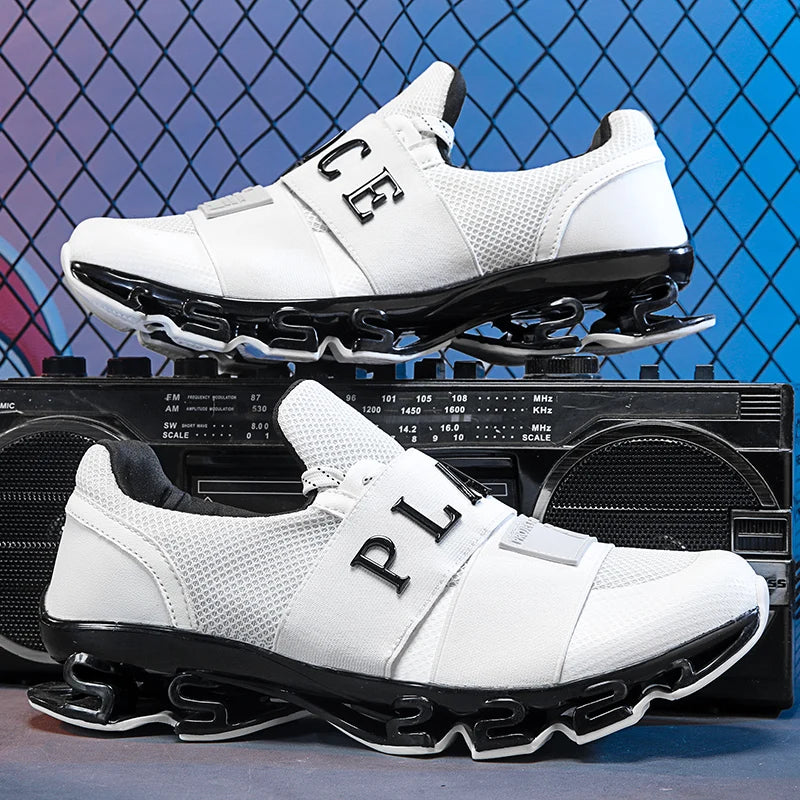 Mens Running Shoes 2026 New Hot Selling Breathe Mesh Thick Sole Cushioning High-quality Fashion Casual Sneakers for Men