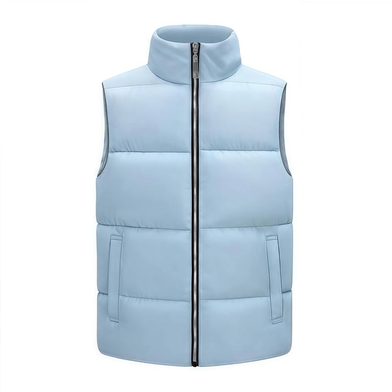 Autumn and Winter outdoor jackets Thickened down vest for warm couple unisex large-sized vest, fashionable and versatile vest