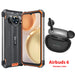 OSCAL S80 G85 Waterproof Rugged Phone 6GB+128GB Smartphone Andriod 12 Mobile Phone 13000mAh Fast Charging CellPhone Orange Kit 1 CHINA
