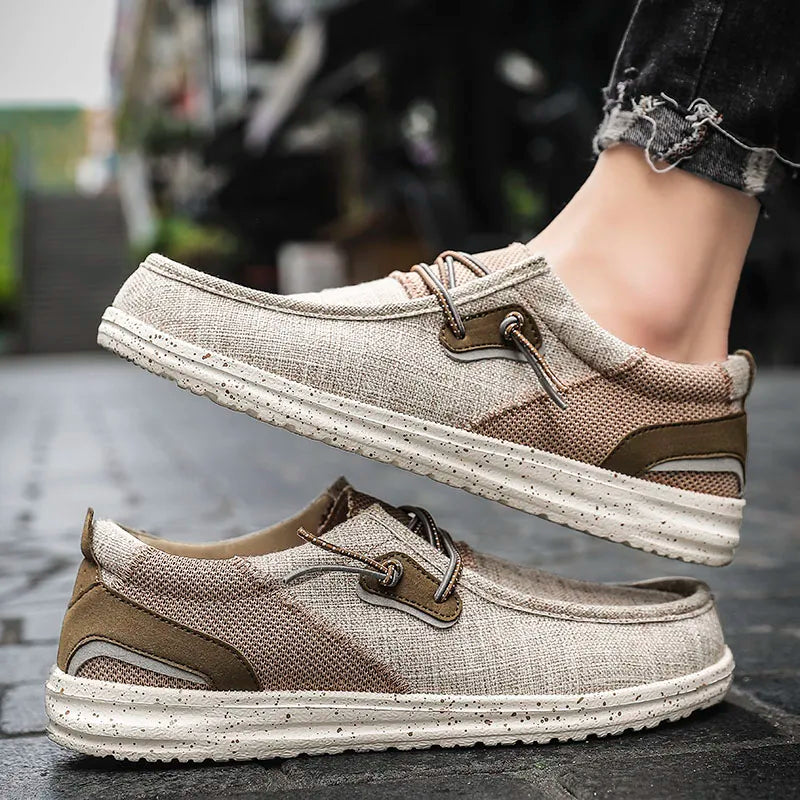 Lightweight Men's Canvas Dude Shoes Casual plus Size 48 49 50 2026 New Dropshipping Available