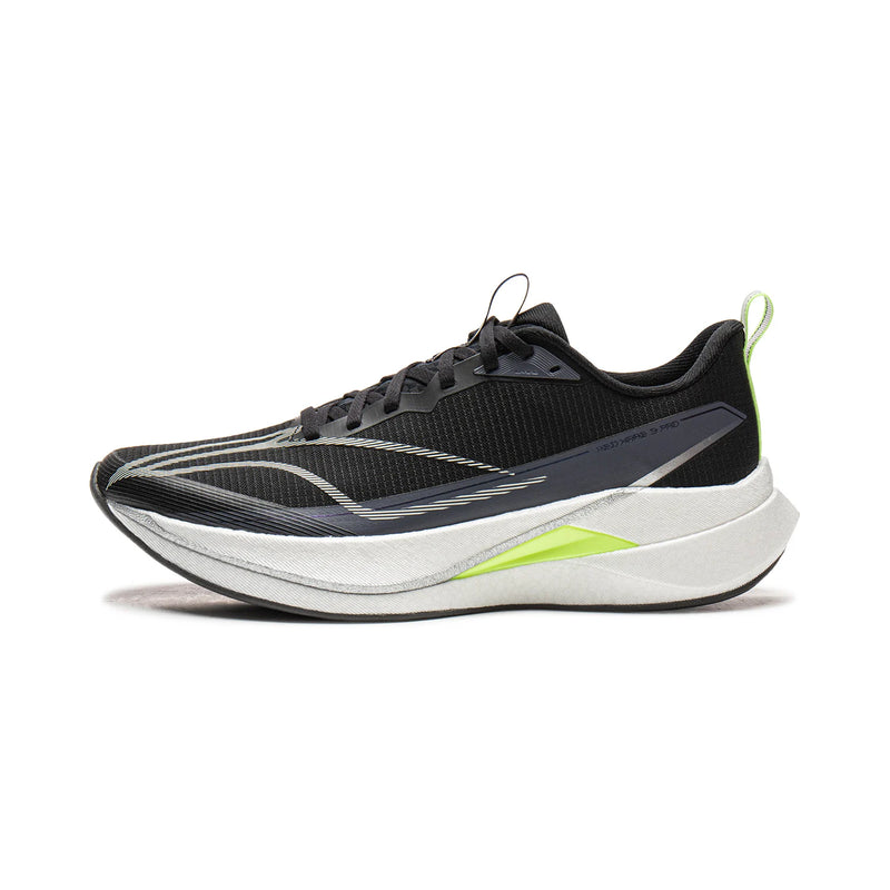 ស្បែកជើងរត់ប្រណាំងបុរស Li-Ning RED HARE 9 PRO BOOM Cushion Rebound ខ្យល់ចេញចូលបាន ឆ្លុះបញ្ចាំងពន្លឺ ទ្រនាប់ស្បែកជើង ARPW001