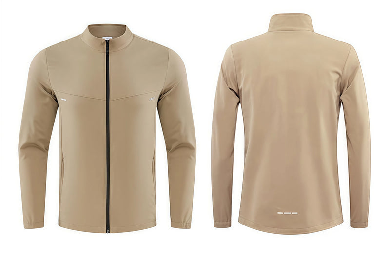 New men's and women's sports jacke Spring and Autumn quick-drying breathable outdoor running  fitness and elastic casual top