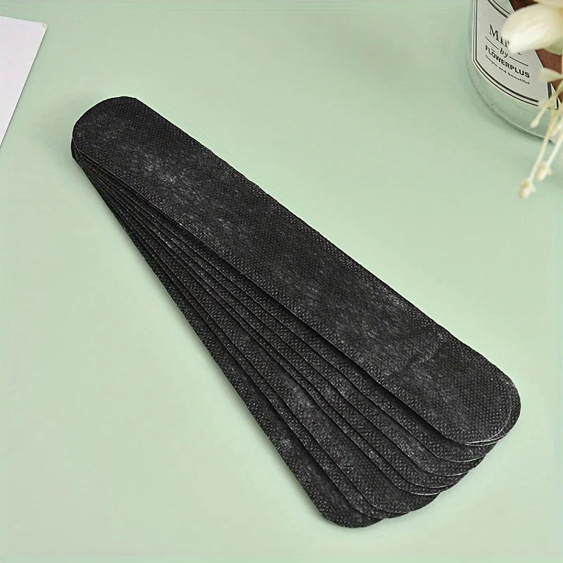 10-Pack Disposable Sweat Pads For Hats Brim, Anti-Dirt, Casual Portable Travel Outdoor Accessories