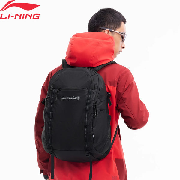 កាបូបស្ពាយ Li-Ning សម្រាប់បុរស និងស្ត្រី ការពារទឹក ទំហំ 460*320*180មម ទម្ងន់ 16.7លីត្រ កាបូបស្ពាយកីឡា LiNing ABSW137
