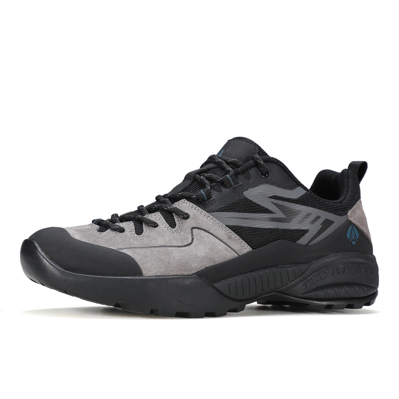 HUMTTO New Men's Hiking Shoes Breathable Non-slip Winter Outdoor Sneakers Luxury Designer Genuine Leather Trekking Shoes for Men