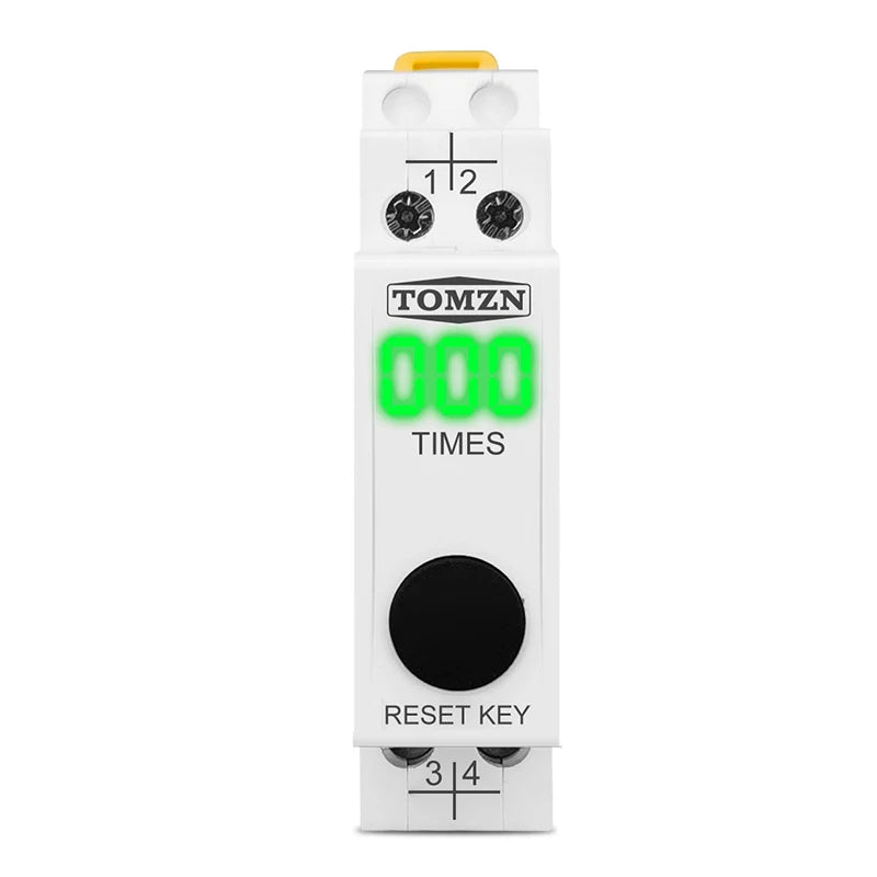 TOMZN Din Rail LED Display SPD Surge Protective Device Lightning Strike Counter 220V 50/60Hz 0-999 Times TO-LSC TOMZN