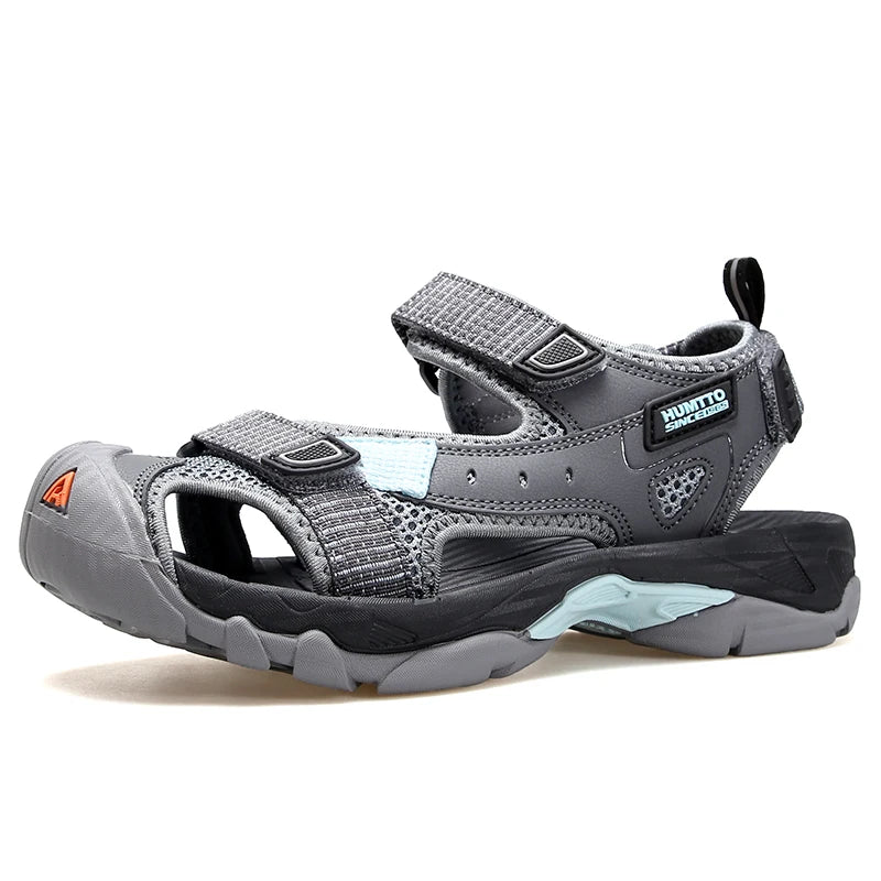 HUMTTO Summer Hiking Shoes Outdoor Sandals for Women Breathable Water Beach Womens Sandals Camping Fishing Climbing Aqua Sneaker