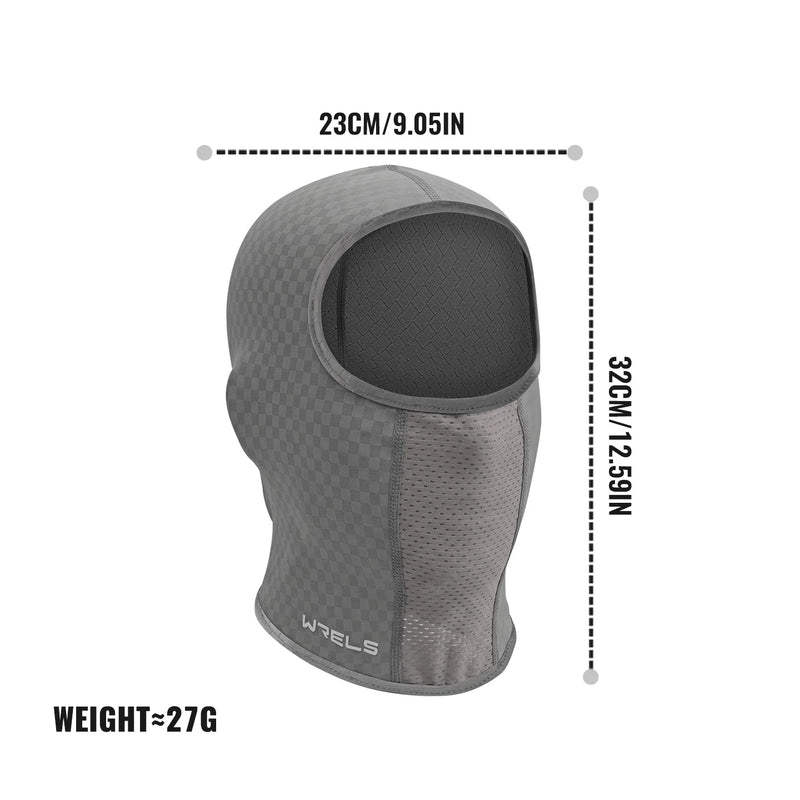WRELS Cycling Face Mask Breathable Neck Hood Windproof Anti-UV Sun Protection Outdoor Fishing Men Women Balaclava Head Cover