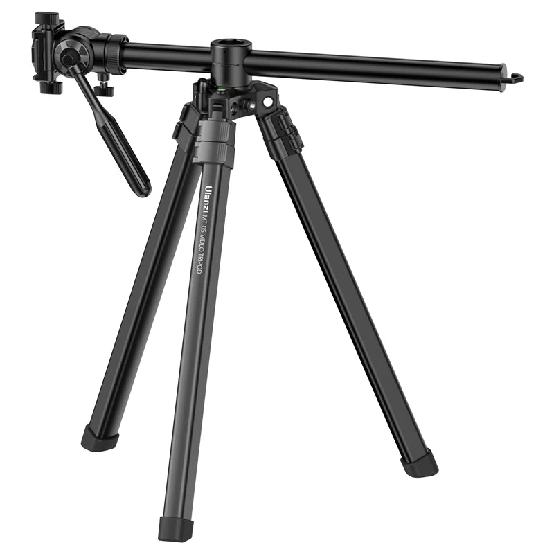 ជើងកាមេរ៉ា Ulanzi MT-65 ជើងកាមេរ៉ាផ្ដេក 1.76 ម៉ែត្រ ជាមួយឧបករណ៍បញ្ជាពីចម្ងាយ 30 ម៉ែត្រ ជើងកាមេរ៉ា DSLR សម្រាប់ថតវីដេអូតាមទូរស័ព្ទ សម្រាប់ការថតផ្សាយផ្ទាល់