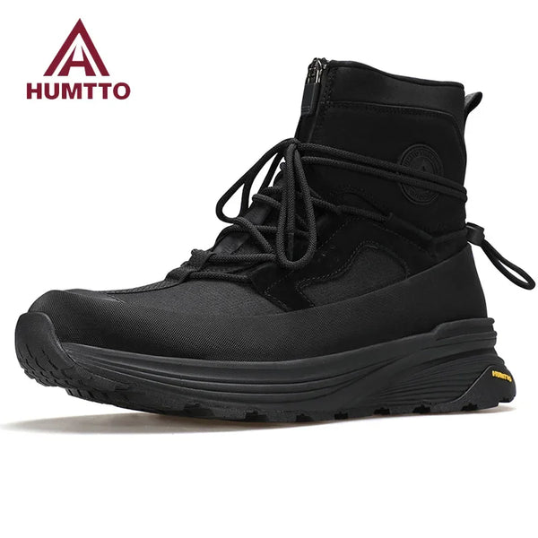 HUMTTO Winter Hiking Boots Man Breathable Trekking Shoes for Men Outdoor Camping Men's Sports Shoes Non-slip Casual Sneakers