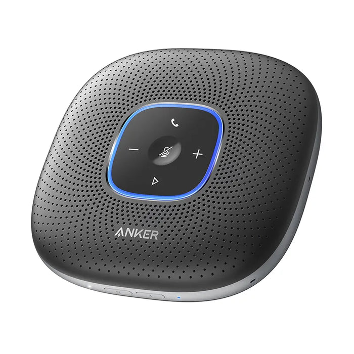 Anker PowerConf Bluetooth Speakerphone conference speaker with 6 Microphones, Enhanced Voice Pickup, 24H Call Time black China