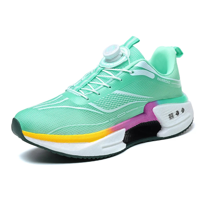 Parent-child casual sports shoes Four season new soft sole anti-slip breathable outdoor running shoes men women's light sneakers