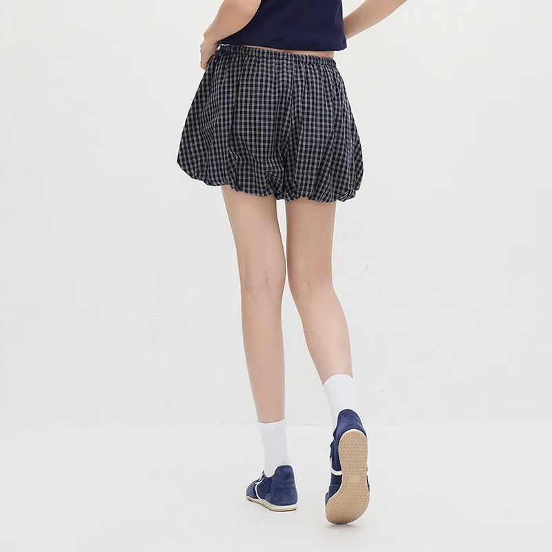 ខោ Semir សម្រាប់នារី ខោខ្លីរលុង ផ្អែមល្ហែម គួរឲ្យស្រលាញ់ រចនាប័ទ្ម Vintage Bud ឆ្នាំ 2026 ម៉ូដសម្លៀកបំពាក់ប្រចាំថ្ងៃ សម្រាប់រដូវក្តៅ