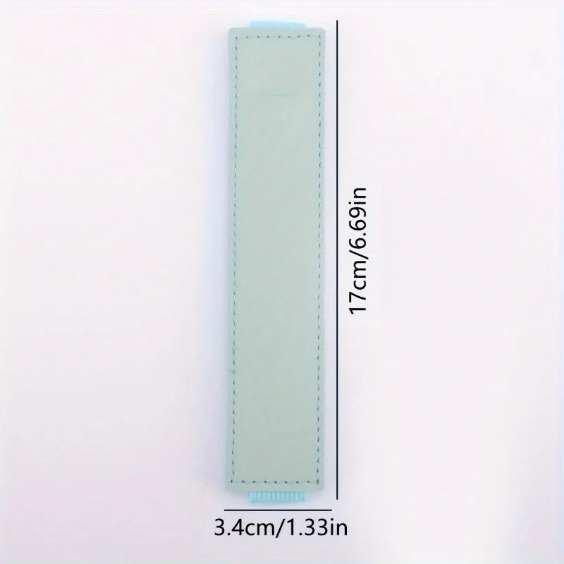 1/2pcs PU Leather Notebook Pen Cover,Portable Pen Holder & Storage Bag for School, Office.Office & Dorm Accessories.pen cap