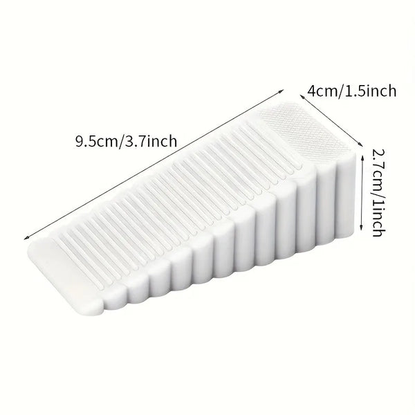 1PC No-Drill Windproof Door Stopper Stops Drafts & Noise | Wall-Safe Protection | Home Anti-Pinch Wedge,Durable Creative Design