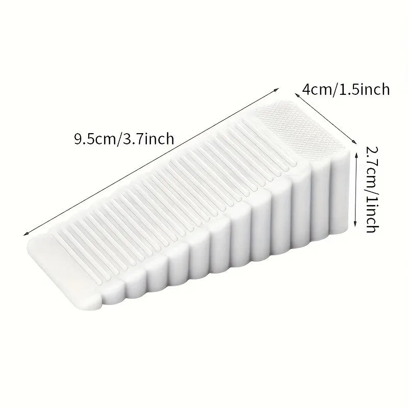 1PC No-Drill Windproof Door Stopper Stops Drafts & Noise | Wall-Safe Protection | Home Anti-Pinch Wedge,Durable Creative Design