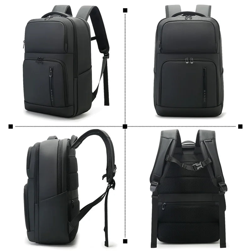 BANGE New Arrival Large Capacity Daily 15.6 inch Lightweight Waterproof Business Laptop Men Backpack for Men Teenager School Bag