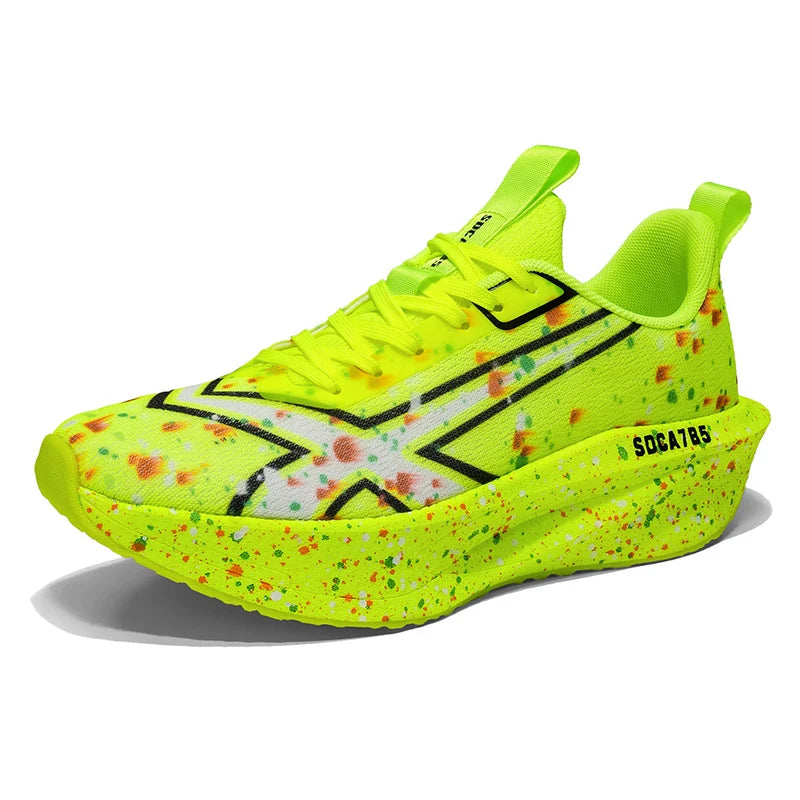 Mens Running Shoes 2025 New Luxury Design Lightweight Low Top EVA Cushioned Outsole Gym Training Daily Jogging Fashion Sneakers